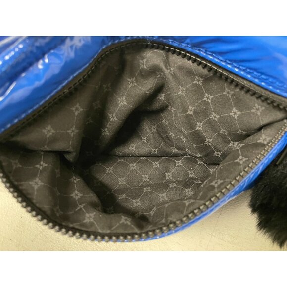 Blue BCBG BCBGENERATION Quilted Crossbody Shoulder Bag Two In One - Picture 3 of 6